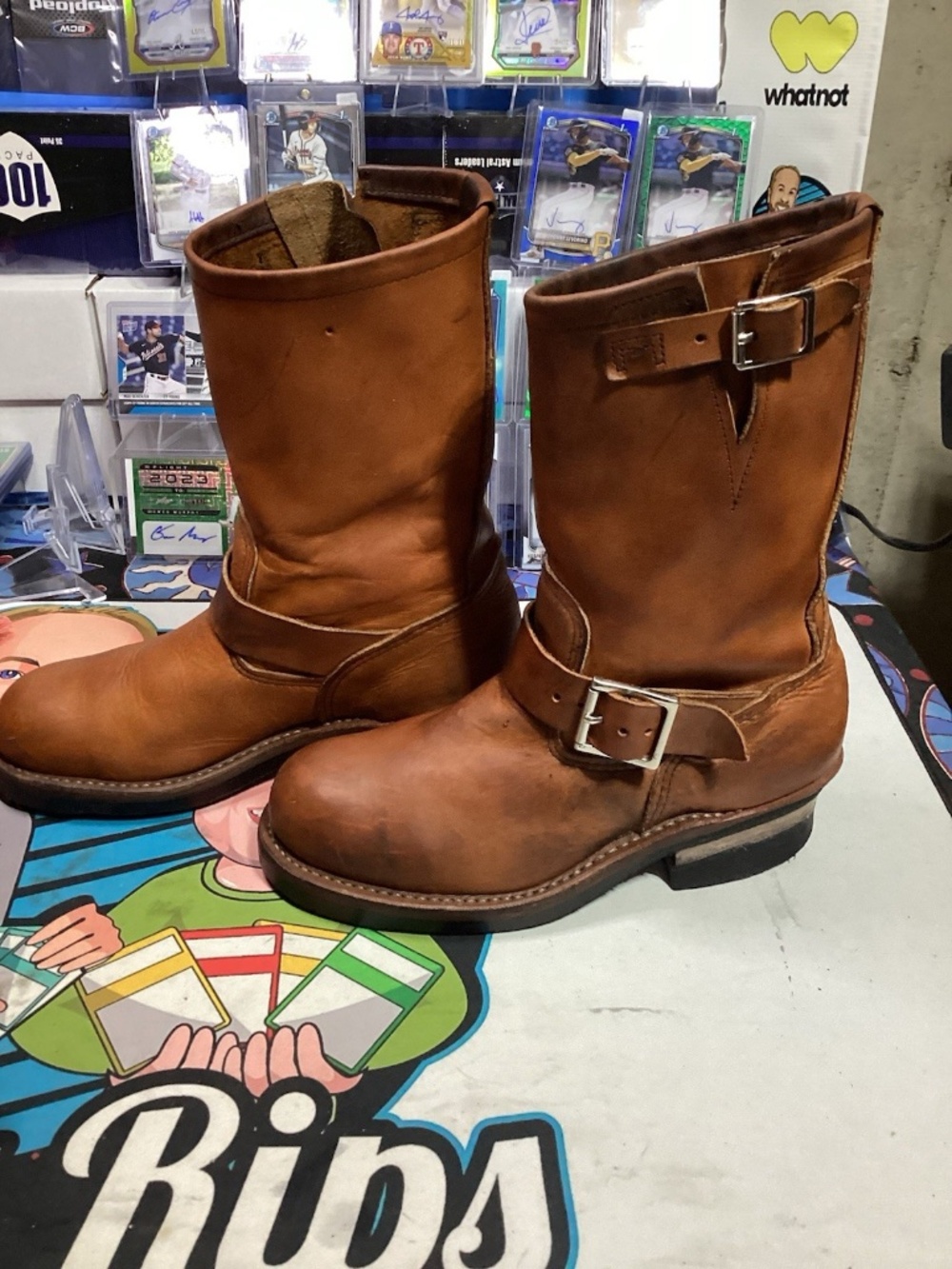 Red Wing 2972 Copper Rough & Tough Leather Boots Size 5D Women 6.5-7 JP 23cm USA